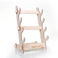 Заредете изображение във визуализатора на галерията – Дървена стойка за ножове